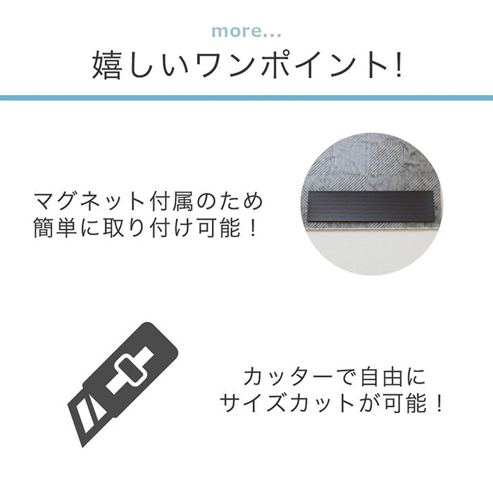 4枚 敷くだけ節電。エアコン 室外機用 遮熱シート 日本製 室外機カバー 日よけ 防水 マグネット 木目〔61700201〕