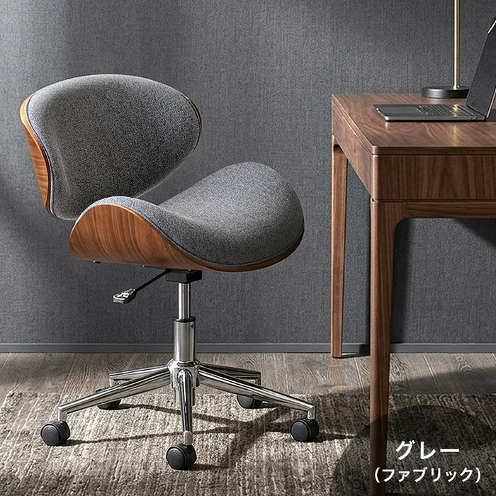 ワークチェア ミッドセンチュリーモダン プライウッド 曲げ木風 昇降式