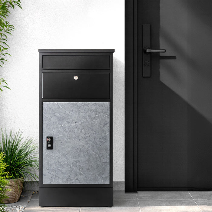 LIVBOX ーリブボックスー 宅配ボックス 複数投函OK ポスト付き 大容量