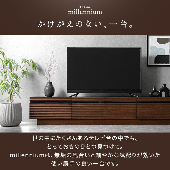 ［幅210cm］テレビ台 完成品 アッシュ 木製 北欧 ロータイプ キャビネット テレビボード【玄関渡し】【超大型商品】〔71020053〕