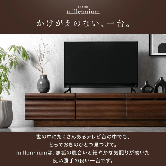 ［幅180cm］テレビ台 完成品 アッシュ 木製 北欧 ロータイプ キャビネット テレビボード【超大型商品】〔71020060〕