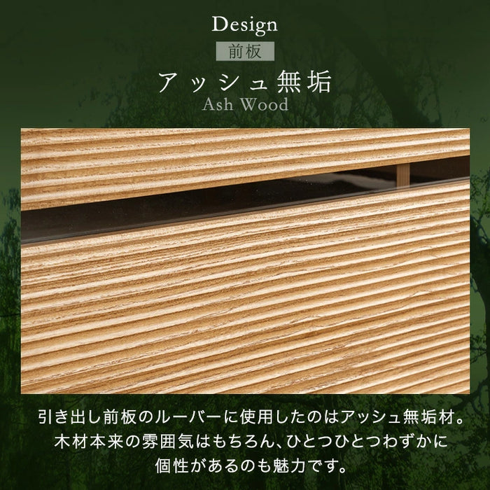 ［幅180cm］テレビ台 完成品 アッシュ 木製 北欧 ロータイプ キャビネット テレビボード【超大型商品】〔71020060〕