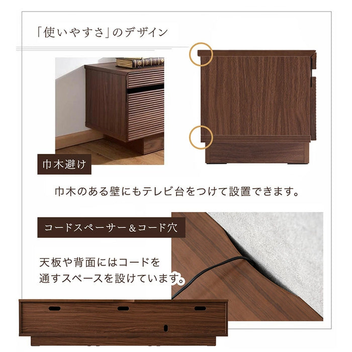 ［幅180cm］テレビ台 完成品 アッシュ 木製 北欧 ロータイプ キャビネット テレビボード【超大型商品】〔71020060〕