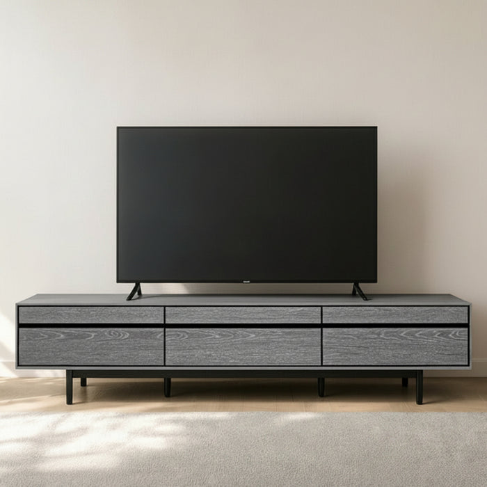 [幅180] テレビ台 完成品 収納 ローボード 脚付き テレビラック〔71020068〕