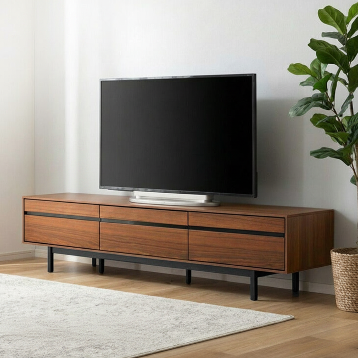 幅180] テレビ台 完成品 収納 ローボード 脚付き テレビラック