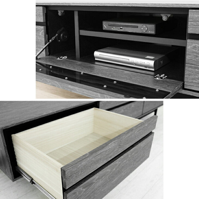 [幅180] テレビ台 完成品 収納 ローボード 脚付き テレビラック〔71020068〕