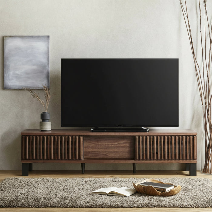 幅170cm］テレビ台 天然木 完成品 ローボード 北欧 モダン 脚付き【超