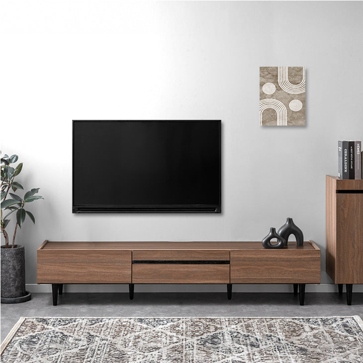 ぴょんこ　テレビ台 幅200cm］テレビ台 完成品 テレビボード 50型 ストーン調 TV台
