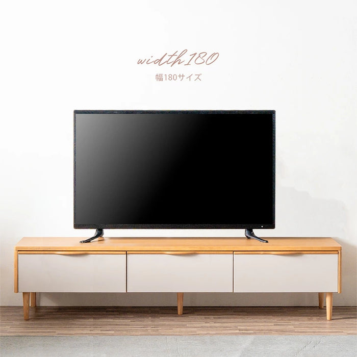 幅150］テレビ台 完成品 天然木 脚付き 引き出し 北欧 木製 テレビ