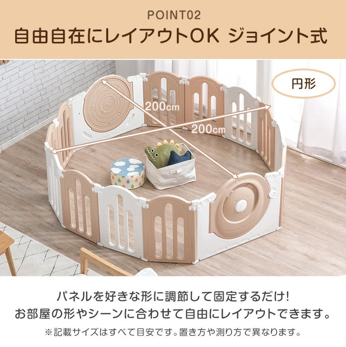 ハリー　ベビーサークル 扉付き 大型  固定 ハイタイプ 大阪熊 Amazon.co.jp: TAKEY大阪熊 ベビーサークル フェンス 扉付き