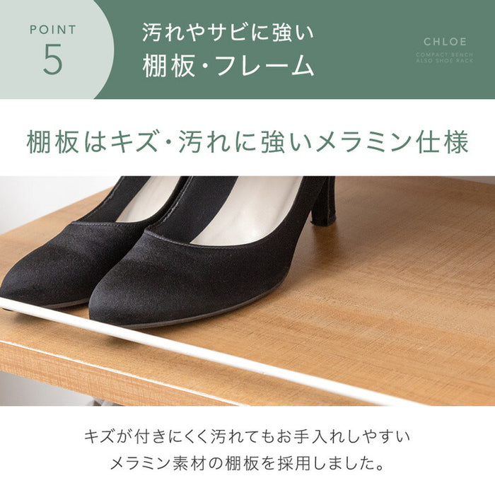 シューズラック 幅60 3段 スリム 大容量 省スペース 斜め ロータイプ 下駄箱〔72600024〕