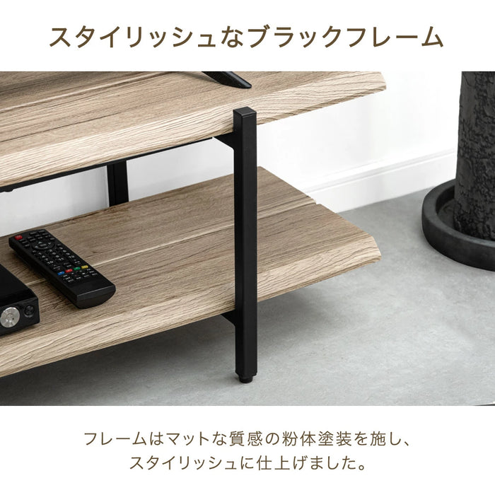 ［幅120cm］テレビ台  薄型 脚付き 木製 テレビボード テレビラック ローボード スリム 省スペース おしゃれ シンプル 収納〔72600045〕
