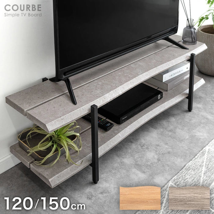 幅120cm］テレビ台 薄型 脚付き 木製 テレビボード テレビラック