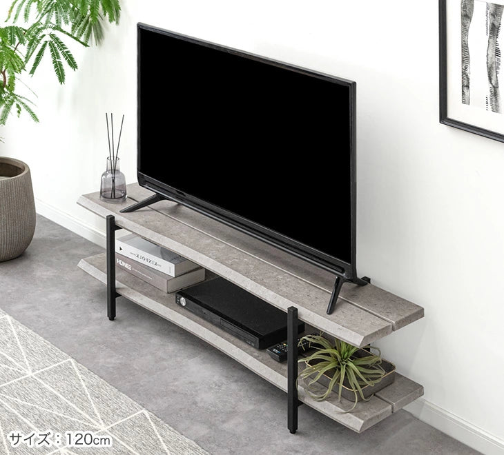 幅120cm］テレビ台 薄型 脚付き 木製 テレビボード テレビラック
