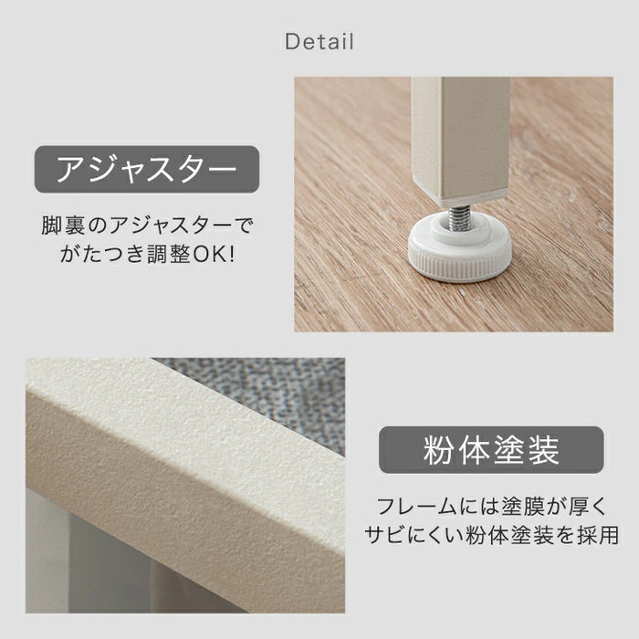 【新発売記念プライス】［幅120］パソコンデスク L字 左右組換OK 引出し付 棚付き 粉体塗装〔72600093〕