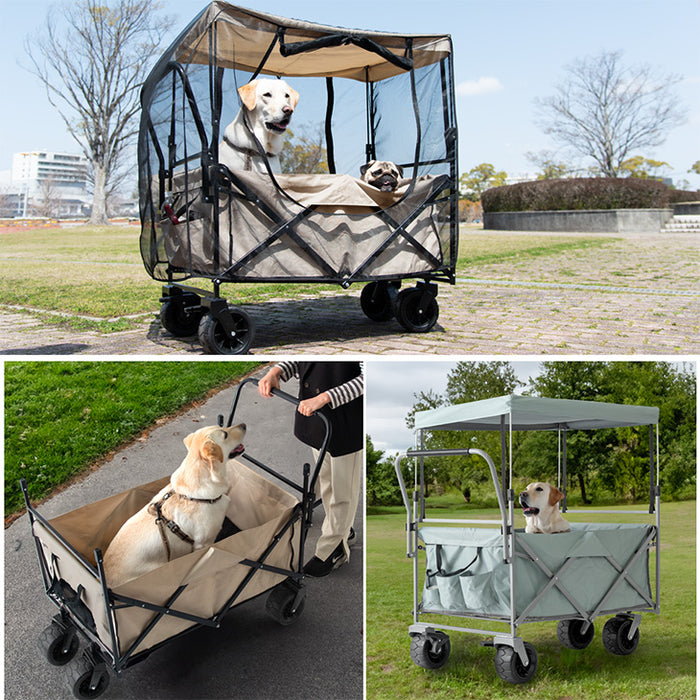 Large Pet Stoller 犬用カート 大型犬 多頭犬 【公式通販】