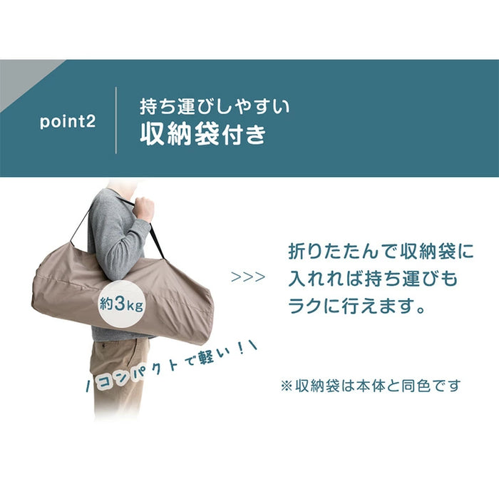ポータブルケージ 2ドア 折りたたみ 組み立て 簡単 トイレ ハンモック付 ペットケージ 猫用 犬 コンパクト 防災 避難〔74100960〕