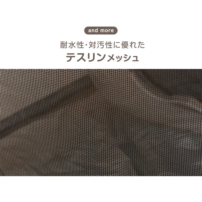 ［Lサイズ］ワンタッチ ポータブルケージ 2ドア 折りたたみ 組み立て 簡単 トイレ付 ペットケージ コンパクト 防災 避難〔74100980〕
