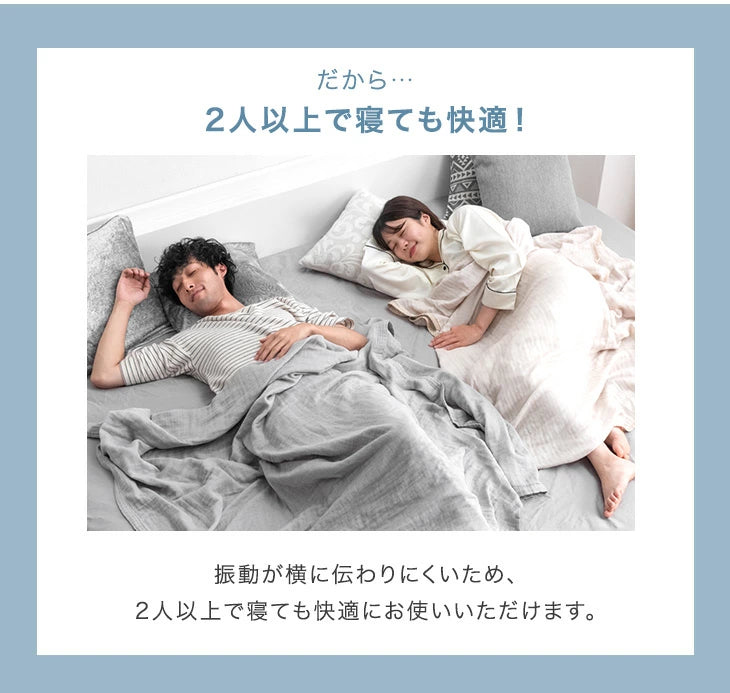 シングル］ポケットコイルマットレス 20cm トリプルエッジサポート