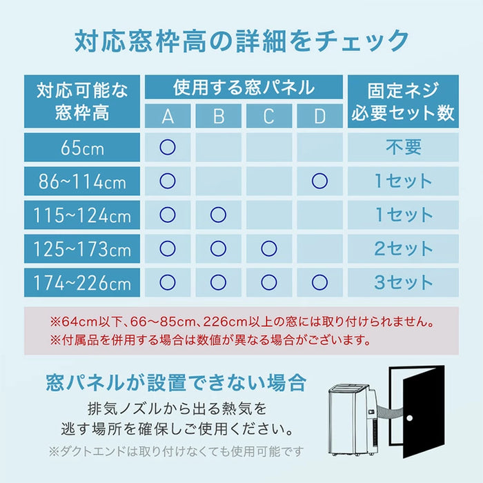【新発売記念プライス】超ハイパワー スポットエアコン テラス窓パネル付 冷房 14畳 暖房 9畳 除湿 3.5kW ノンドレン 家庭用 冷暖房 スポットクーラー 工事不要〔79800020〕