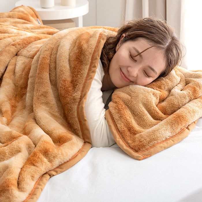 ≪TVで紹介≫ [セミダブル] もはや、ねこ。 2枚合わせ 洗える 掛け毛布 ブランケット 綿入り毛布  あったか  冬用 厚手 猫の手触り 可愛い〔80100134〕