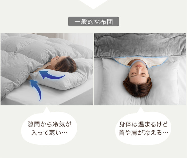 【在庫処分】[シングル] “寝ながら”スマホ 袖付き掛け布団 超ワイド とろりん  エアロゲル 洗える冬 おしゃれ〔80100141〕