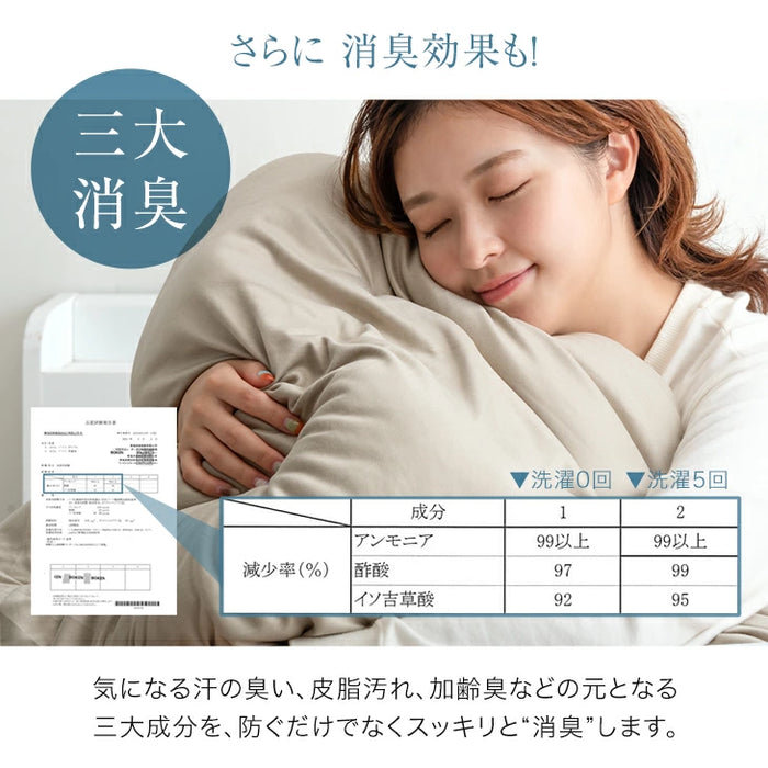 [シングル] ハマる、寝心地。“まさに、沼” 掛け布団 通常タイプ 洗える 抗菌 防臭 調温 調湿 洗濯ネット付き オールシーズン おしゃれ〔80100142〕
