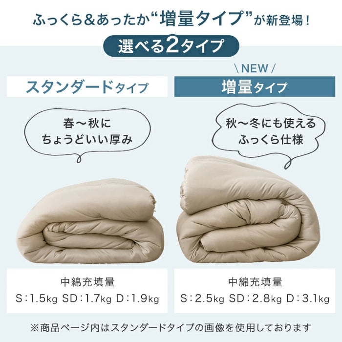 [シングル] ハマる、寝心地。“まさに、沼” 掛け布団 通常タイプ 洗える 抗菌 防臭 調温 調湿 洗濯ネット付き オールシーズン おしゃれ〔80100142〕