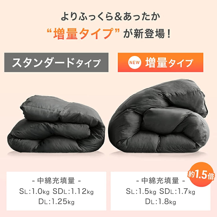 【新発売記念プライス】［シングルロング・増量タイプ］もはや、羽毛。洗える掛け布団 防ダニ 人工羽毛〔80100191〕