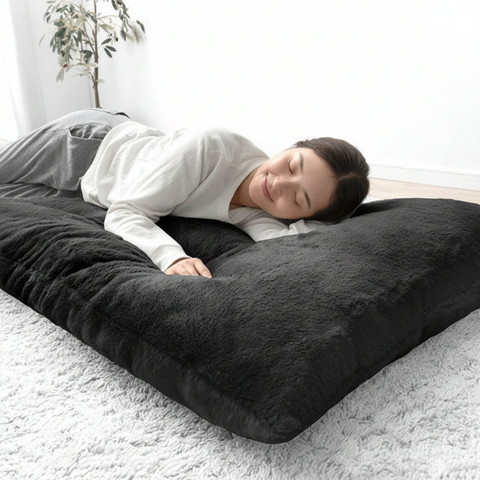 もはや、ねこ。 ごろ寝マット 洗える 80×180cm 折りたたみ あったか 冬