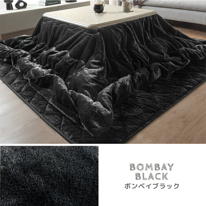 ［掛け布団+敷布団］もはや、ねこ。こたつ布団 掛敷2点セット 正方形 190×190 抗菌 防臭 防ダニ 洗える こたつ用〔80100308〕