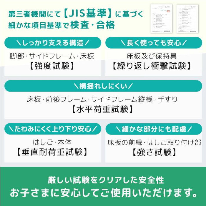 寝顔が見れる 二段ベッド マットレス付き 2枚 高さ3段階 コンセント シングル対応 分割可能 コンパクト ロータイプ【超大型商品】〔99993087〕