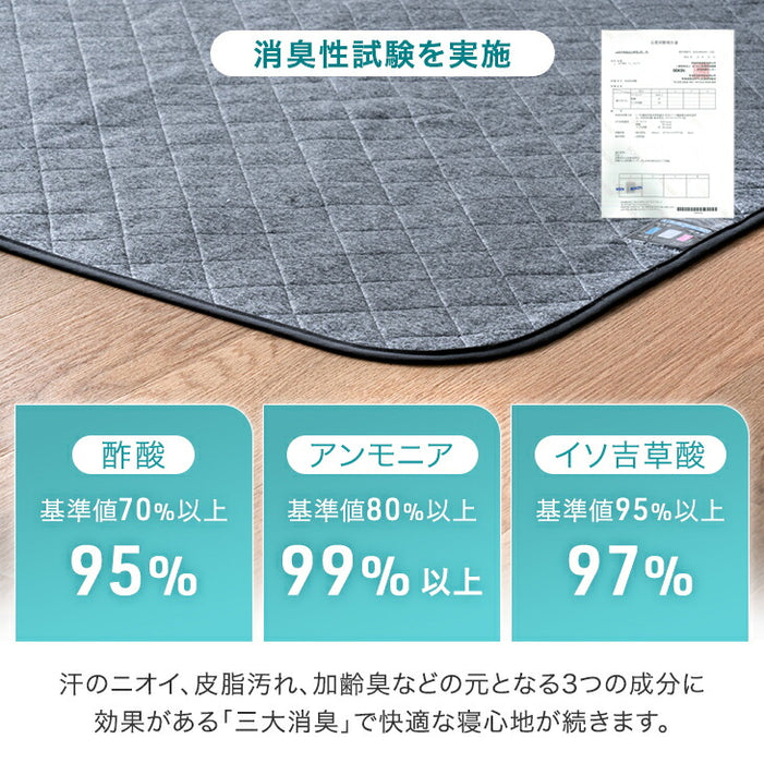 新発売記念プライス】［シングル］除湿シート 洗える 防ダニ 防カビ 消