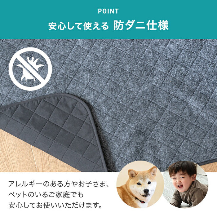 【新発売記念プライス】［シングル］除湿シート 洗える 防ダニ 防カビ 消臭 吸水 除湿マット 湿気対策〔81900253〕
