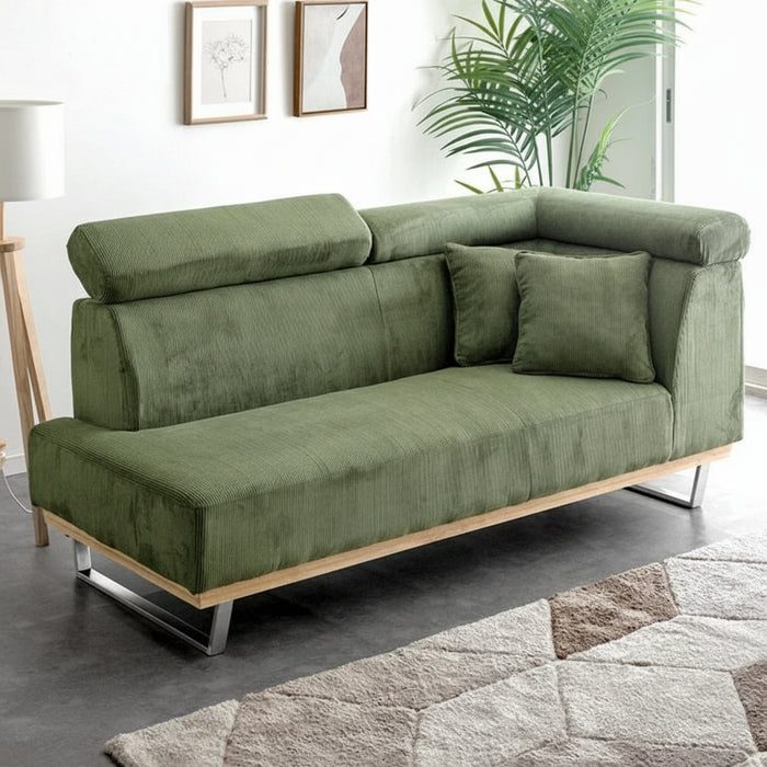 コーデュロイソファ 2人掛け カウチソファ リクライニング クッション2 コーデュロイソファ 2人掛け カウチソファ リクライニング クッション2