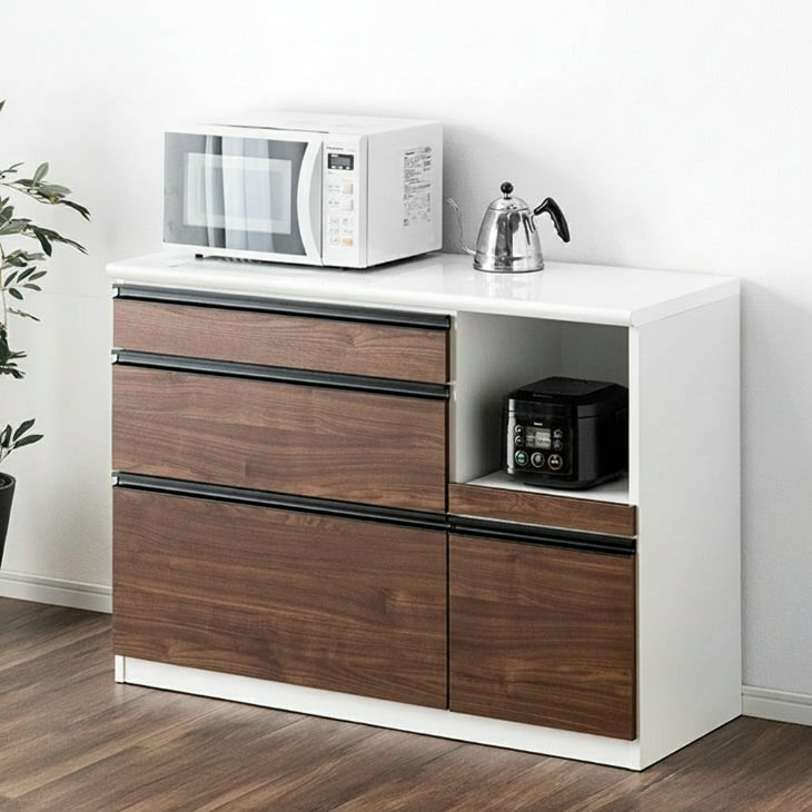 引っ越し処分 大川家具キッチンカウンターパイン色 開き扉Cube series 引っ越し処分 大川家具キッチンカウンターパイン色 開き扉Cube series