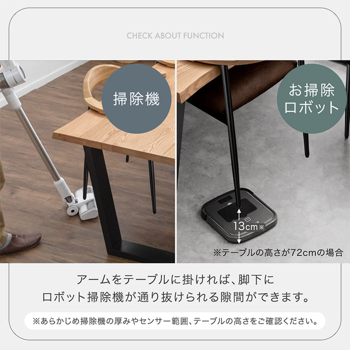 ［2脚セット］ダイニングチェア お掃除ロボット対応 天然木 アッシュ 黒脚 ハンギング カフェ 業務用 店舗用〔83200024〕
