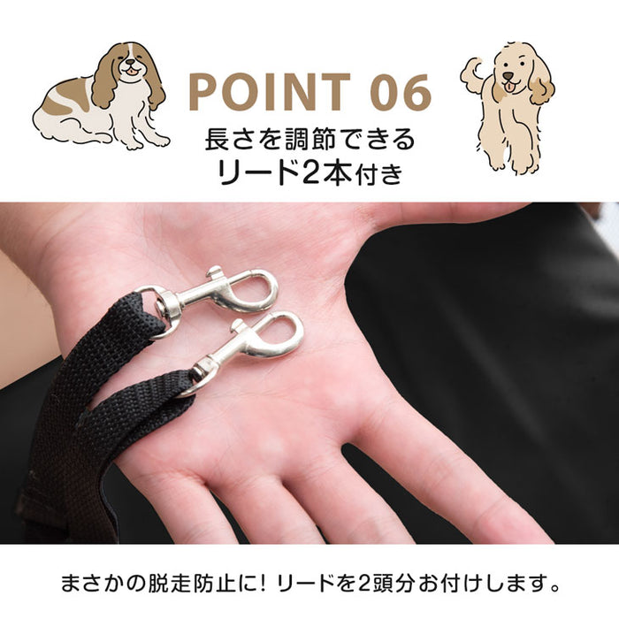 折り畳み わんタッチ ペットカート 対面両用 耐荷重 25kg 座面 洗える 対面式 小型犬 中型犬 ドッグカート〔84100000〕