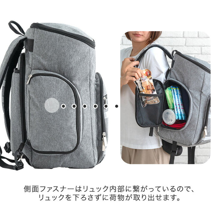 ［リュック2個］2way 防災セット キャリー付 2人用 撥水生地 大容量 非常用 枕付き 防災グッズ〔99901069〕