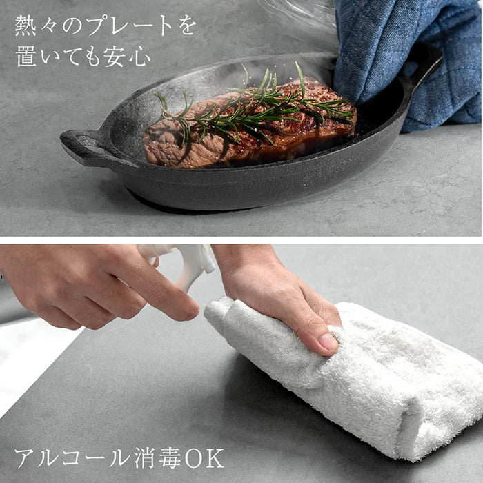 ［幅120cm］ダイニングテーブル 単品 4人掛け セラミック天板 長方形 大理石調 ストーン調 黒脚【玄関渡し】【超大型商品】〔84400013〕