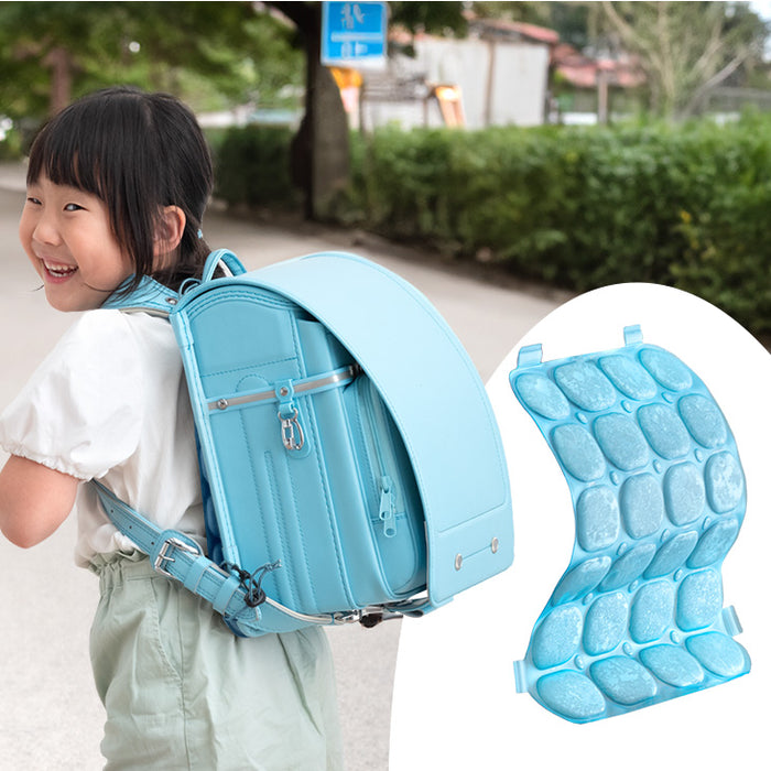 ≪Qさま!!で紹介≫［Mサイズ］現役ママが考えた リュック用 冷感パッド 自然凍結 ひんやり 熱中症対策 アイスクール〔85000008〕