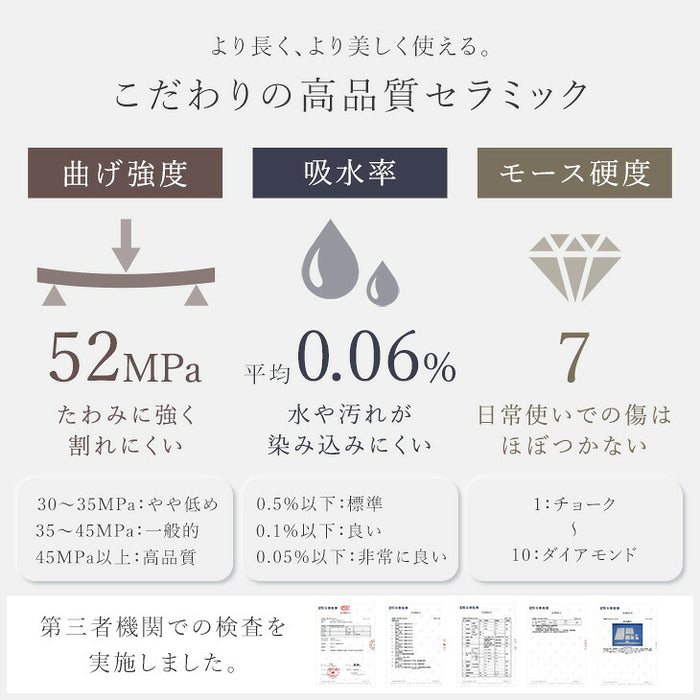 [幅150 180] セラミック 伸長式ダイニングテーブル 単品 4人掛け【玄関渡し】【超大型商品】〔8540000003〕