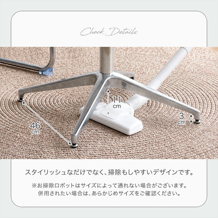 【新発売記念プライス】［60cm］円形 カフェテーブル おしゃれ 丸テーブル〔86200001〕