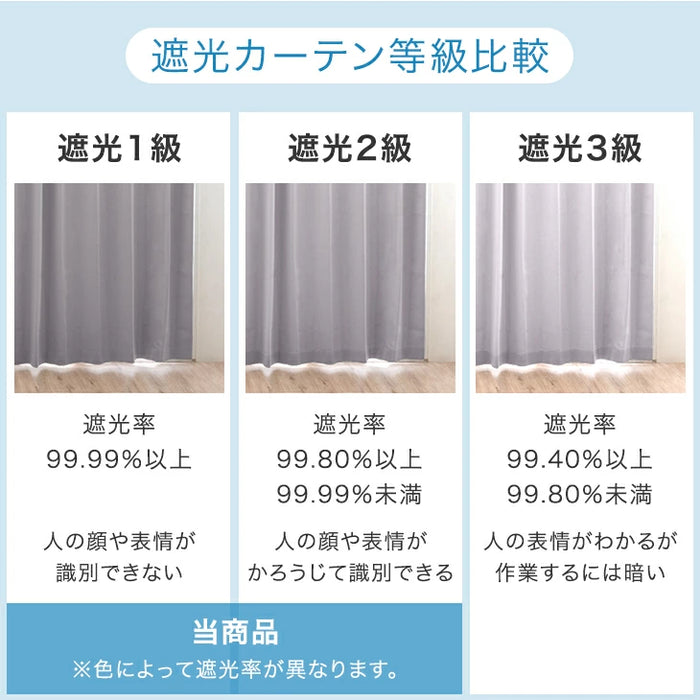 ［幅100×丈80cm］防炎カーテン＋ミラーレースカーテン 4枚セット 遮光カーテン 1級 2級 UVカット 断熱 洗える 無地〔86500100〕