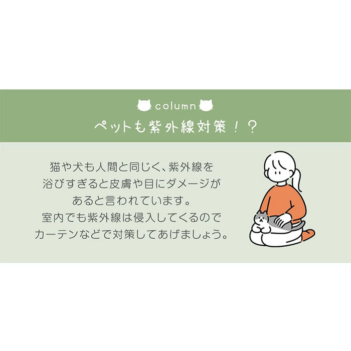 2枚組 ひっかき防止 高密度 ミラーレースカーテン  遮像 UVカット 洗える 猫 犬 ペット 透けない おしゃれ〔86500051〕