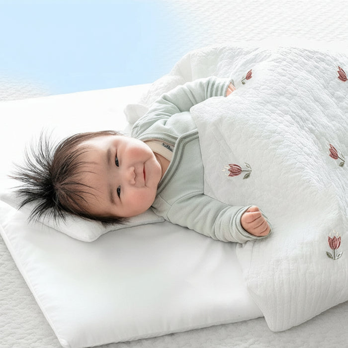 【新発売記念プライス】［5点セット］洗濯機でぜんぶ洗える ベビー布団 綿100% 70×120cm お昼寝布団〔88000025〕