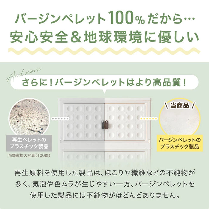 ［高さ150cm］組み替えOK キッズ クローゼット 400L お掃除ロボ対応 天然木脚 & キャスター 付き〔89200011〕
