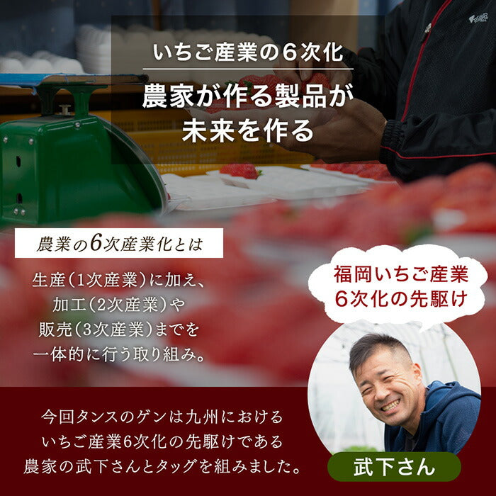 ［内容量 450g］武下さんちの“超完熟”あまおう ギフトBOX  大粒 3L 品質保証 日本産 お歳暮〔8960002301〕
