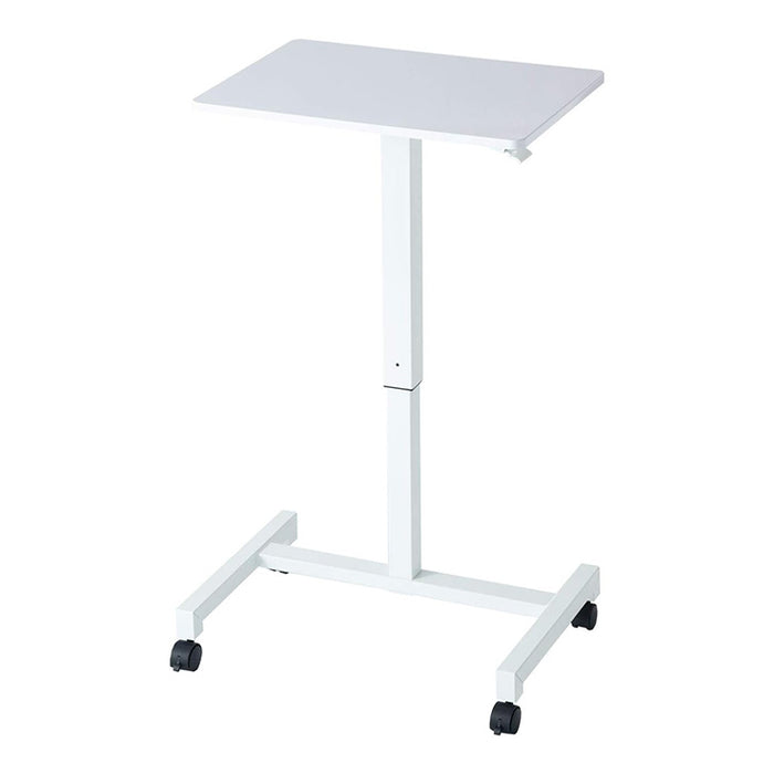 【アウトレット キャンセル戻り品】［幅70cm］ 片手で楽々ワンタッチ昇降式 スタンディングデスク  伸縮 ガス圧式〔4540000500out・out2111〕