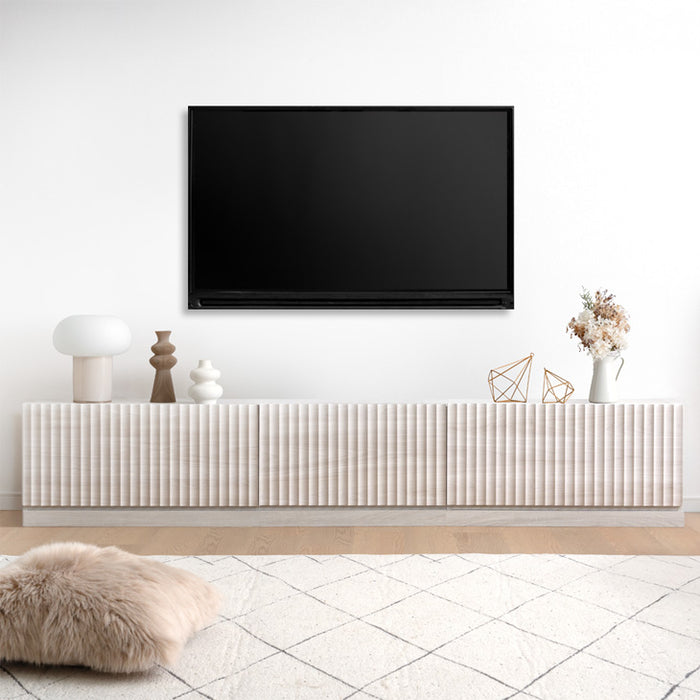 大容量収納　テレビ台　テレビボード　210cm幅　バース テレビ台 テレビボード 幅210cm ローボード TV 収納 フラップ扉